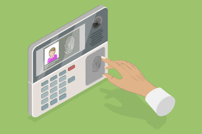Attendance Management System with biometric fingerprint time clock