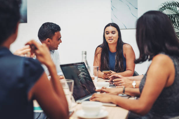 Group in a meeting