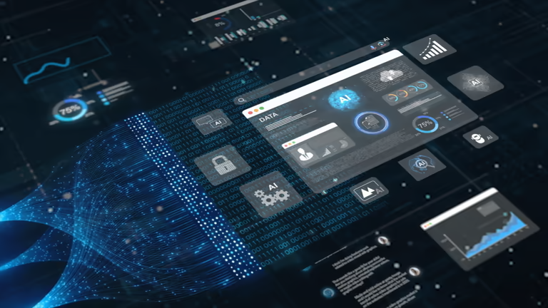 Automated exception workflow data screen