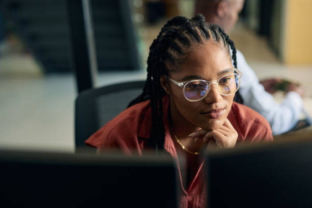 Employee in a high security environment