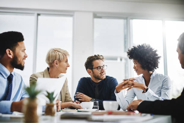 Group of people in a meeting