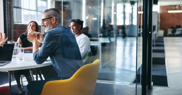 Leadership example in a meeting