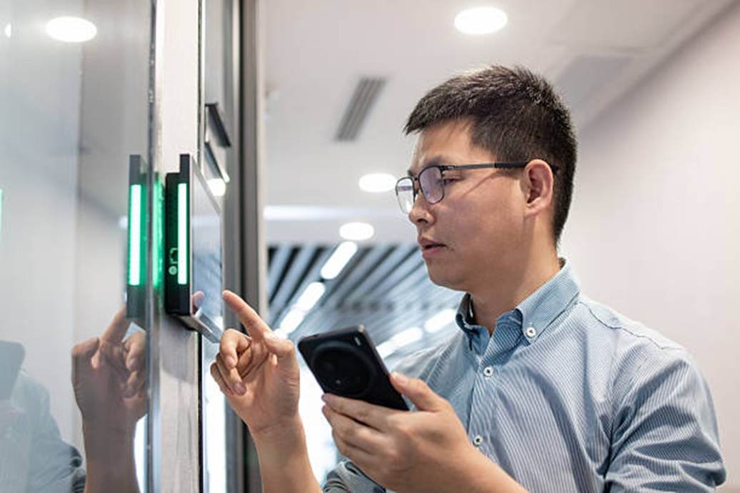 RFID and NFC security features for workplace attendance systems