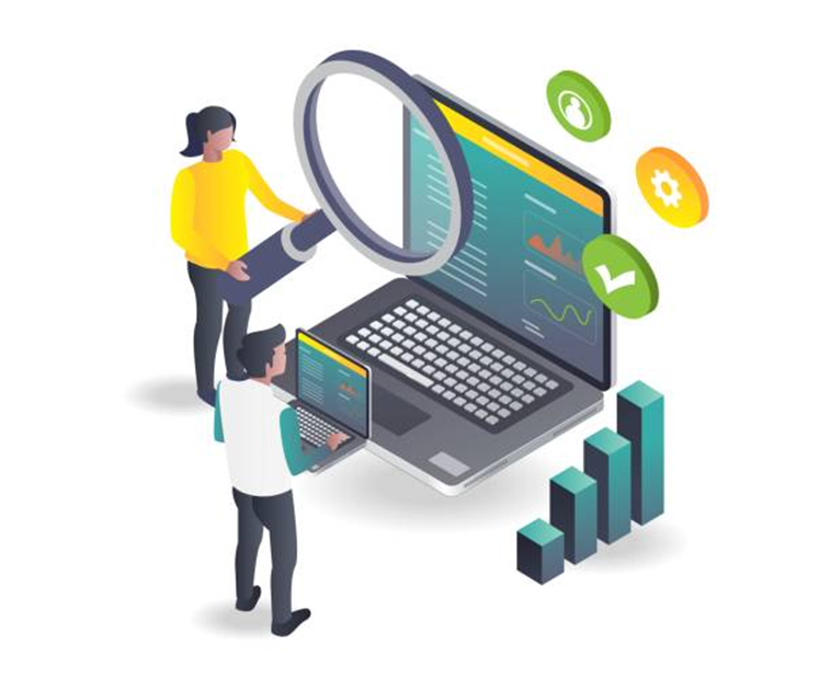 Payroll and time tracking system integration illustration