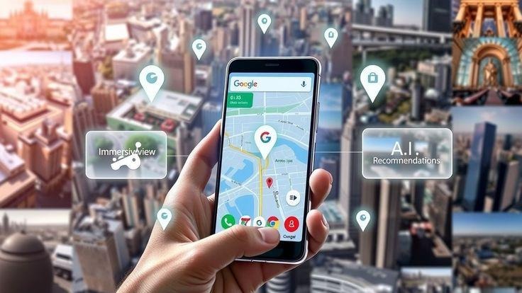 Smartphone showing GPS time tracking app with map