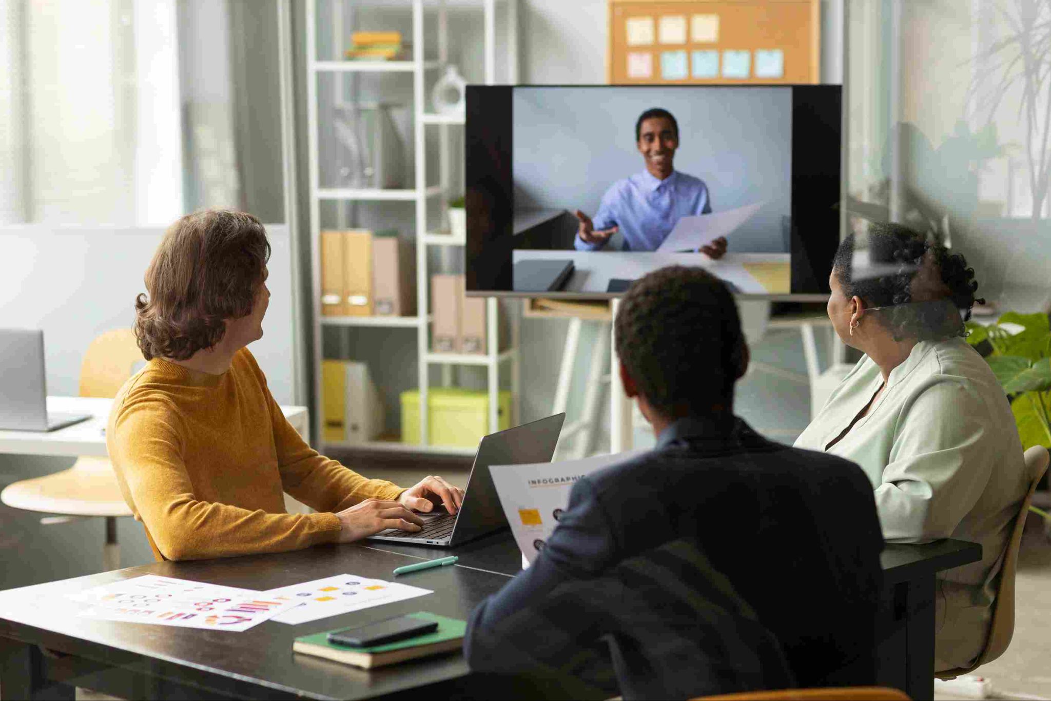 Remote employees using time clock integration