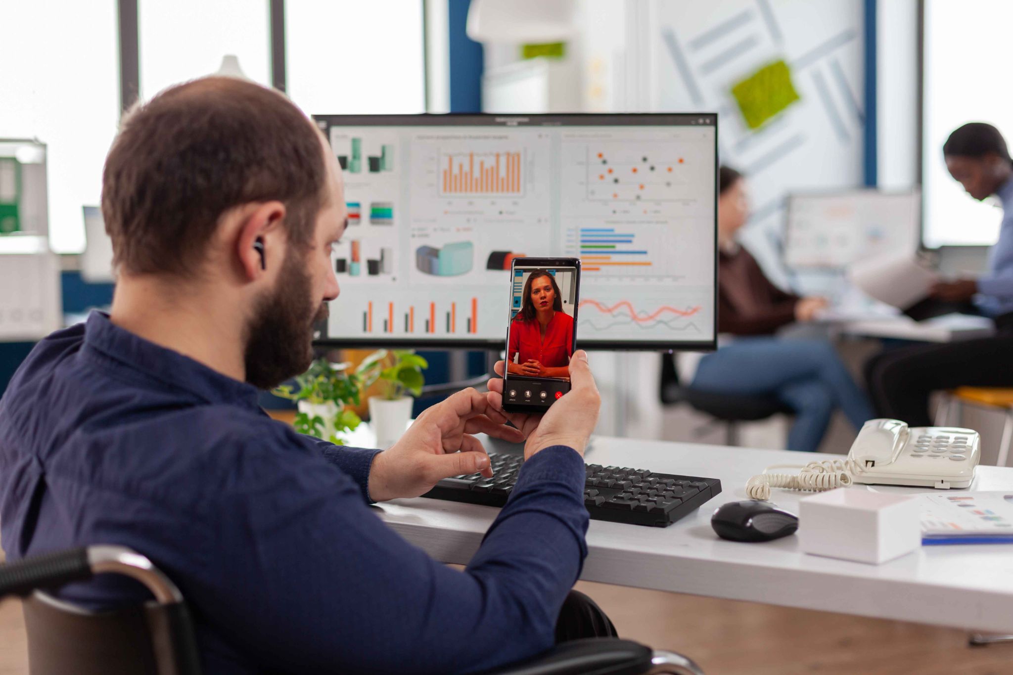 What is real-time staff monitoring?