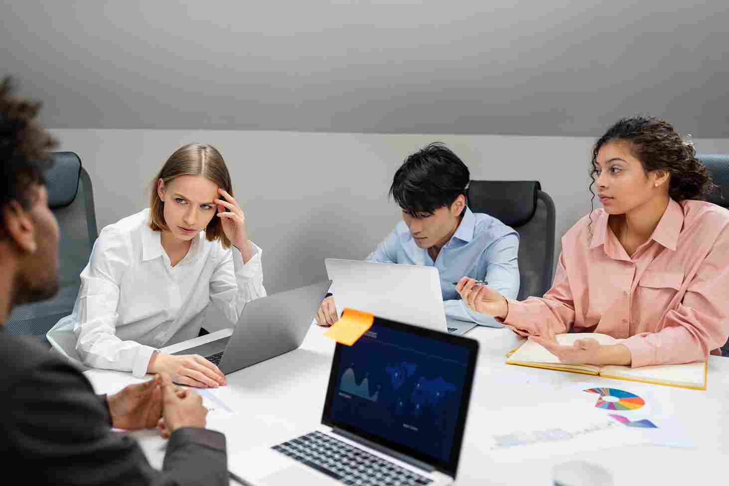 Group of people in a meeting