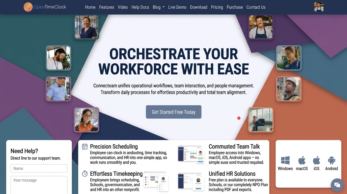 Orchestrate your workforce with ease using comprehensive tools