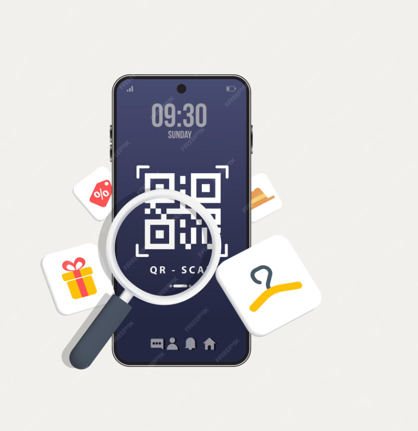 QR Code Scanning Interface on Mobile