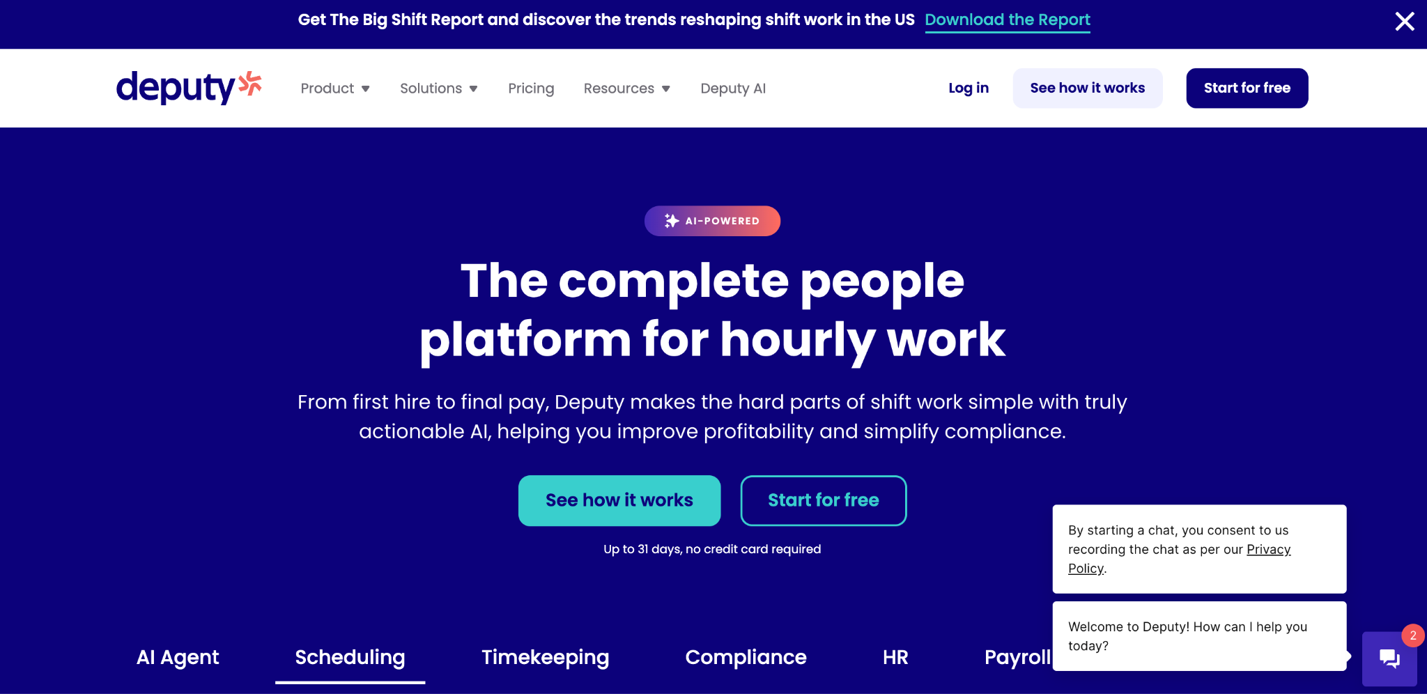 Deputy Software Interface