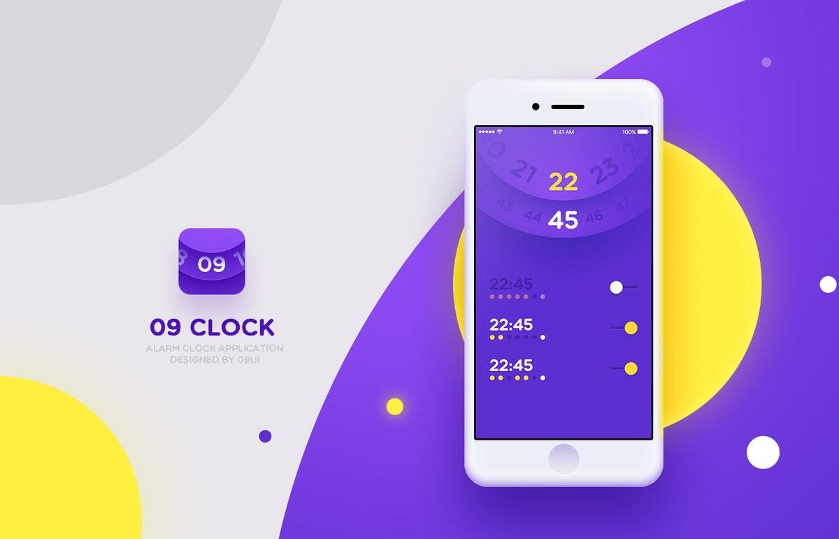 Open Time Clock Mobile Application Display