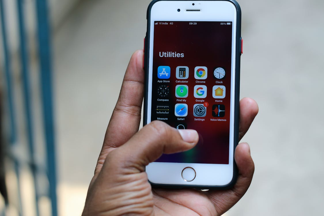 Time Clock App Interface on iPhone