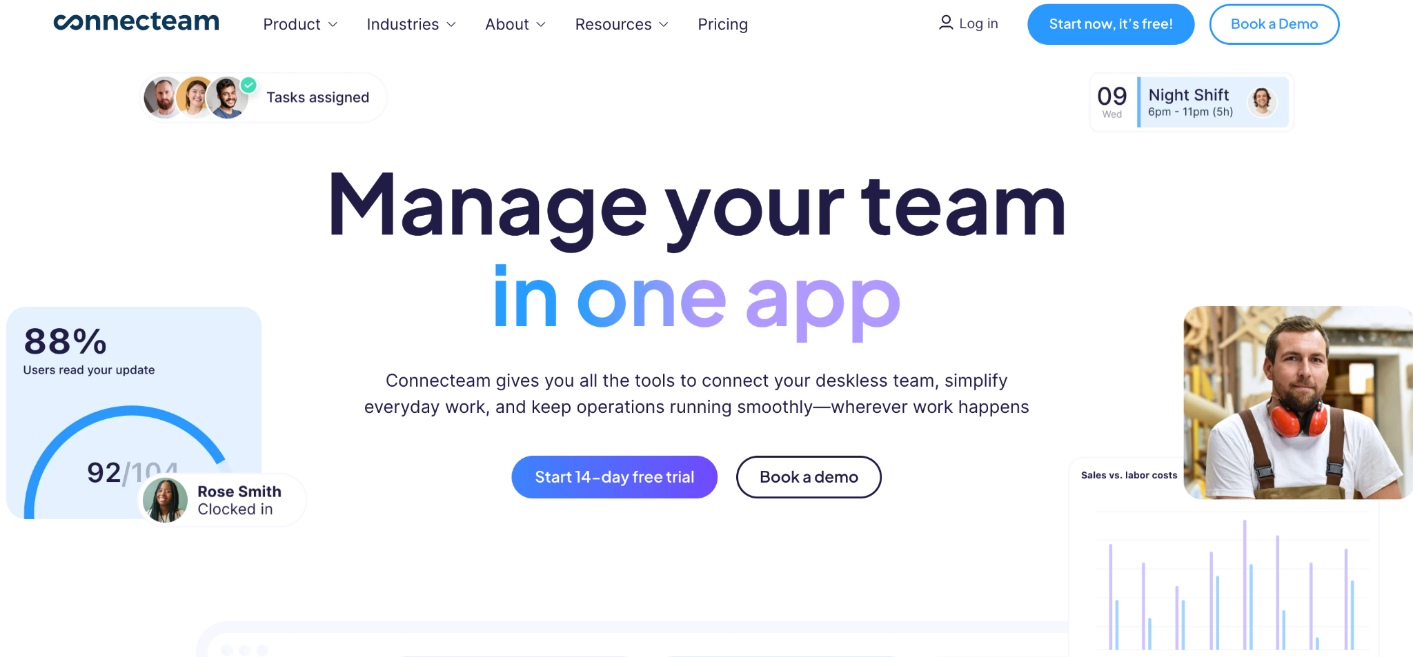 Connecteam Software Interface